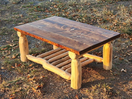 Log Coffee Table - Canadian Log Furniture