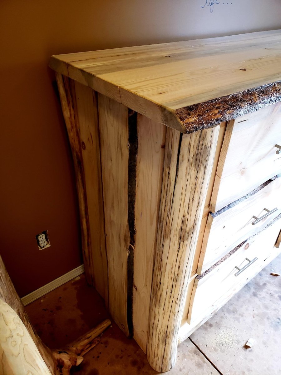 Log Dresser - Canadian Log Furniture