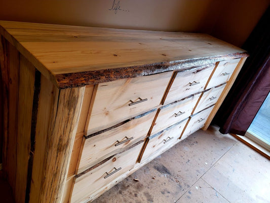 Log Dresser - Canadian Log Furniture