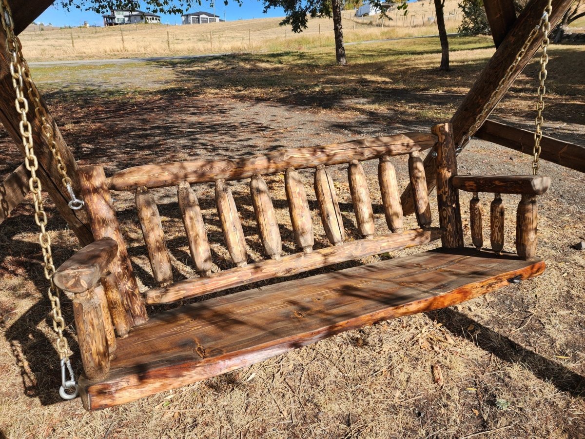 Log Yard Swing - Canadian Log Furniture