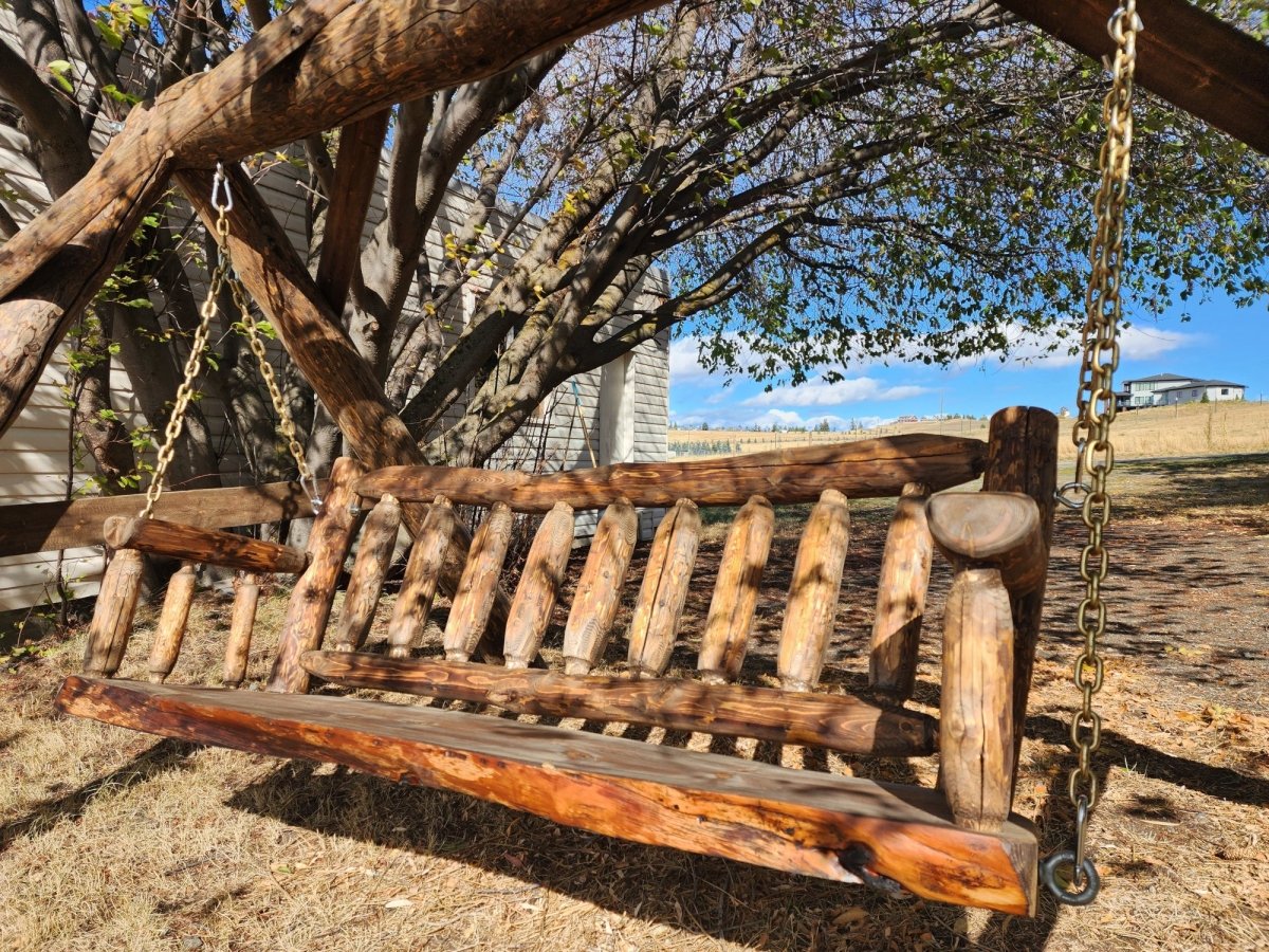 Log Yard Swing - Canadian Log Furniture