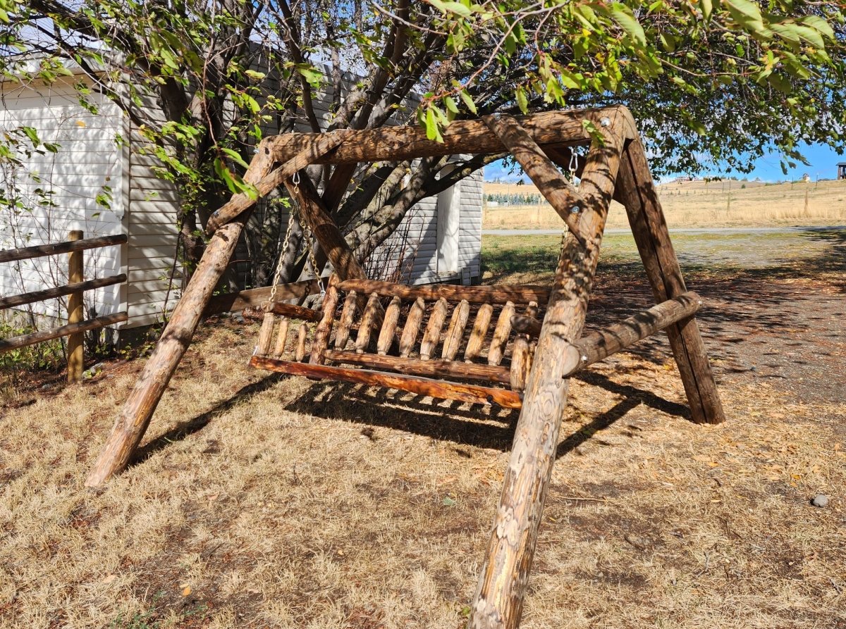 Log Yard Swing - Canadian Log Furniture