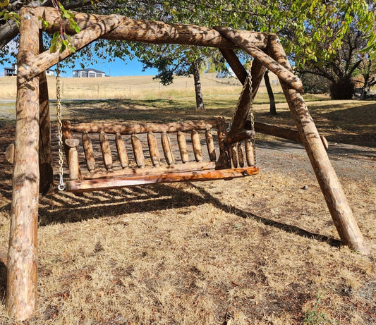 Log Yard Swing - Canadian Log Furniture