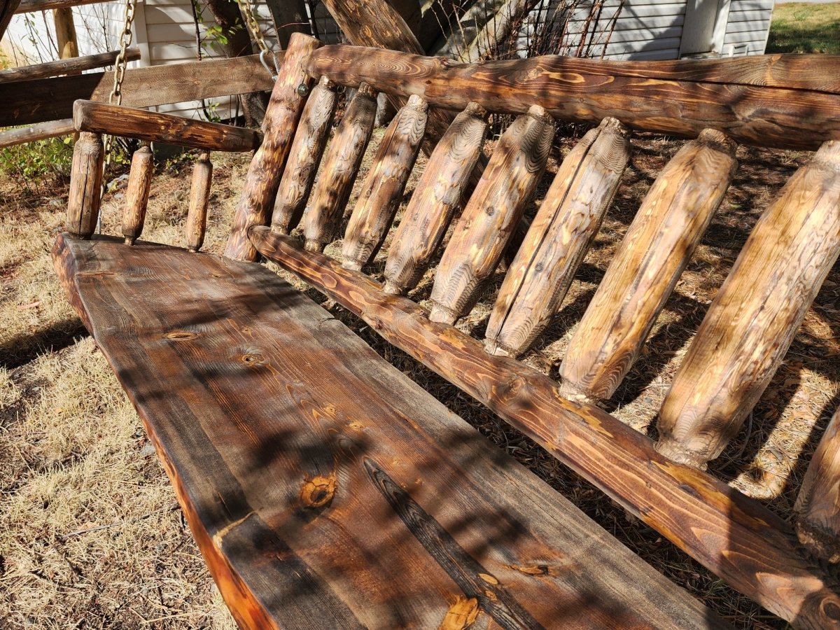 Log Yard Swing - Canadian Log Furniture